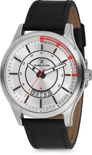 Montre homme, stainless, bracelet cuir