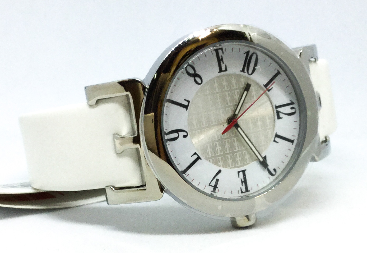 Montre femme, stainless, bracelet cuir