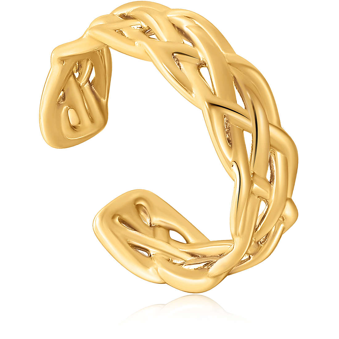 Bague ajustable pour femme en argent 925