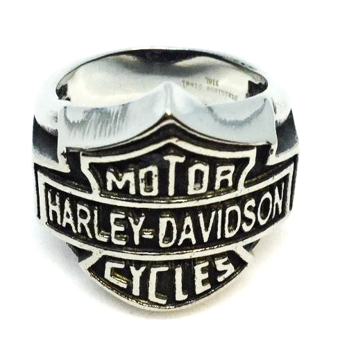 BG NATH029 11 Nathalie Belanger Bague stainless Harley Davidson