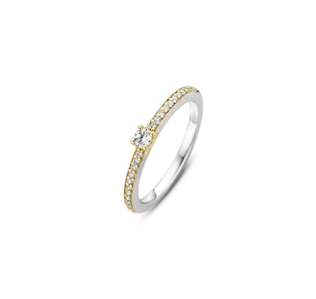 Bague pour femme en argent 925, cubic zirconium - - Ti Sento Milano