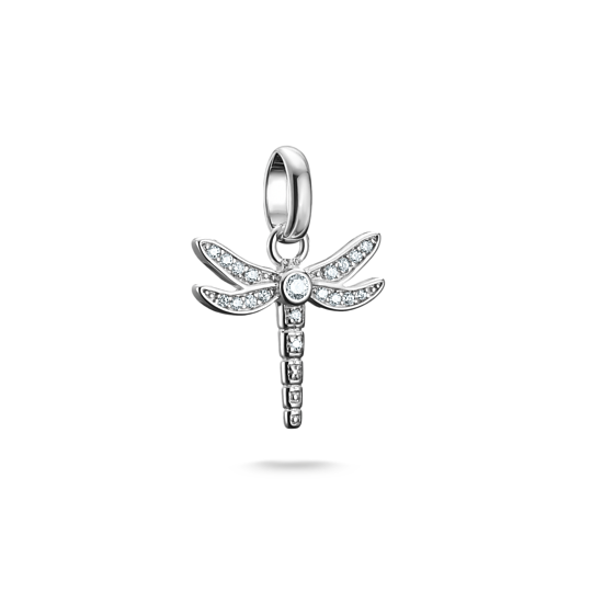 Breloque pour femme en argent 925, cubic zirconium, libellule - CC1285-051-14 - Thomas Sabo