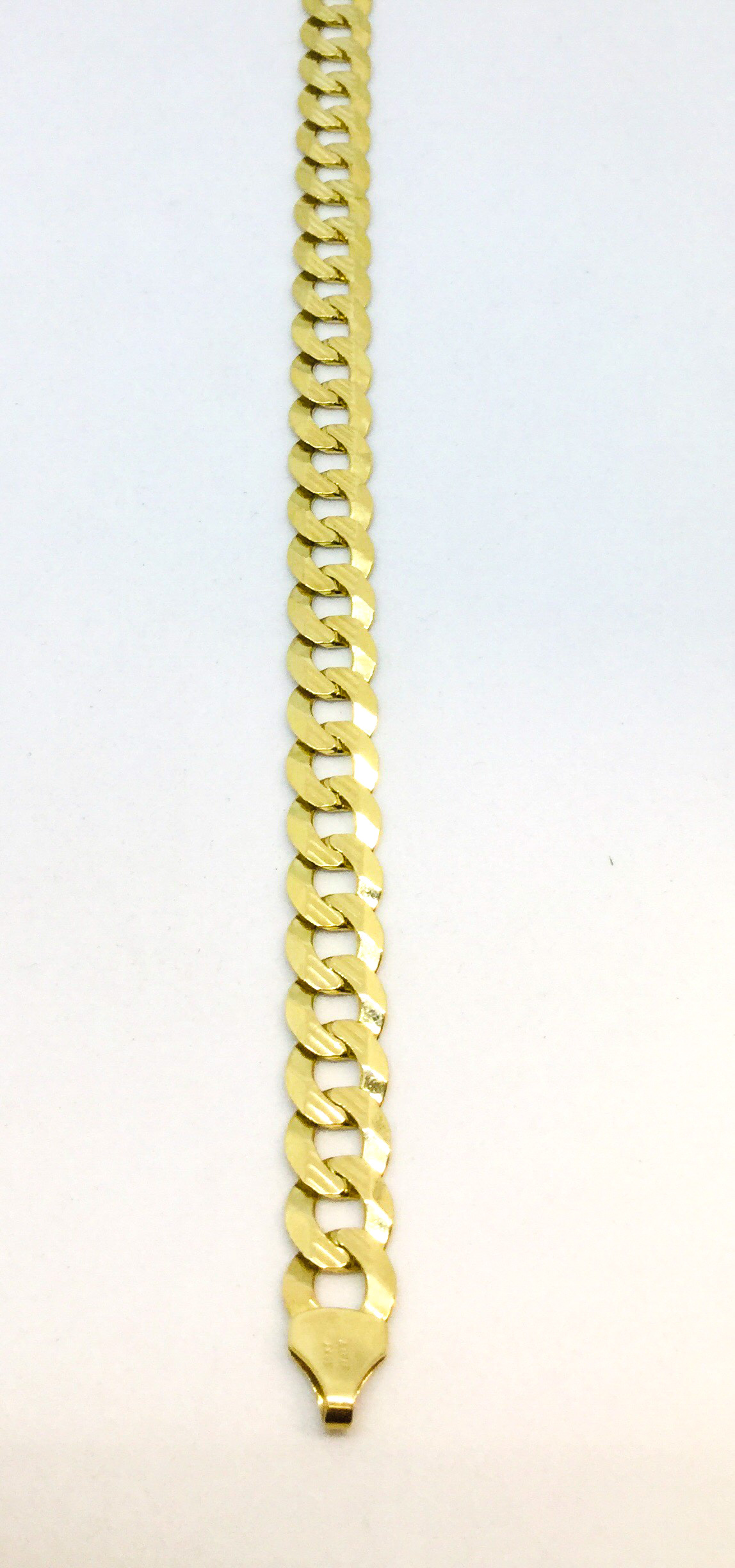 Bracelet pour homme en or 10k, gourmette