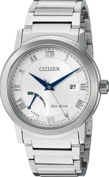 Montre homme, stainless, eco-drive, 10ATM