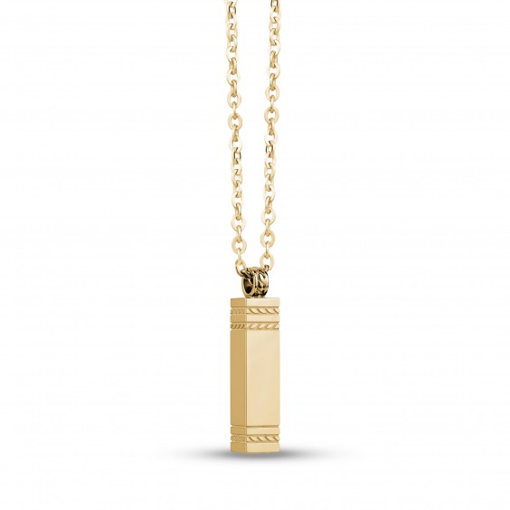 Pendentif en stainless, urne
