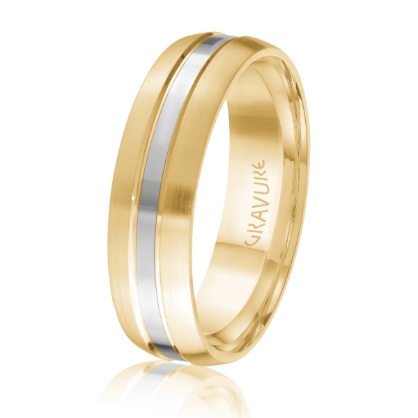 Jonc pour homme en or 10k - GL-845-6YW - MALO
