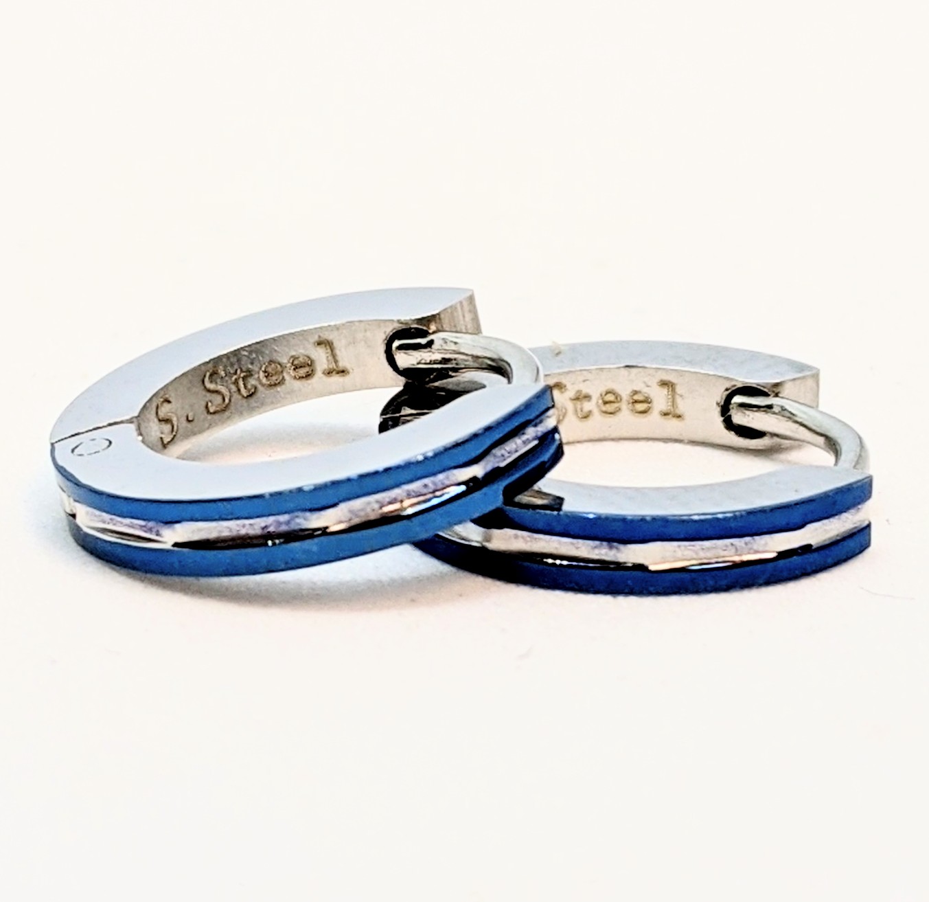Boucles d'oreilles stainless, huggies