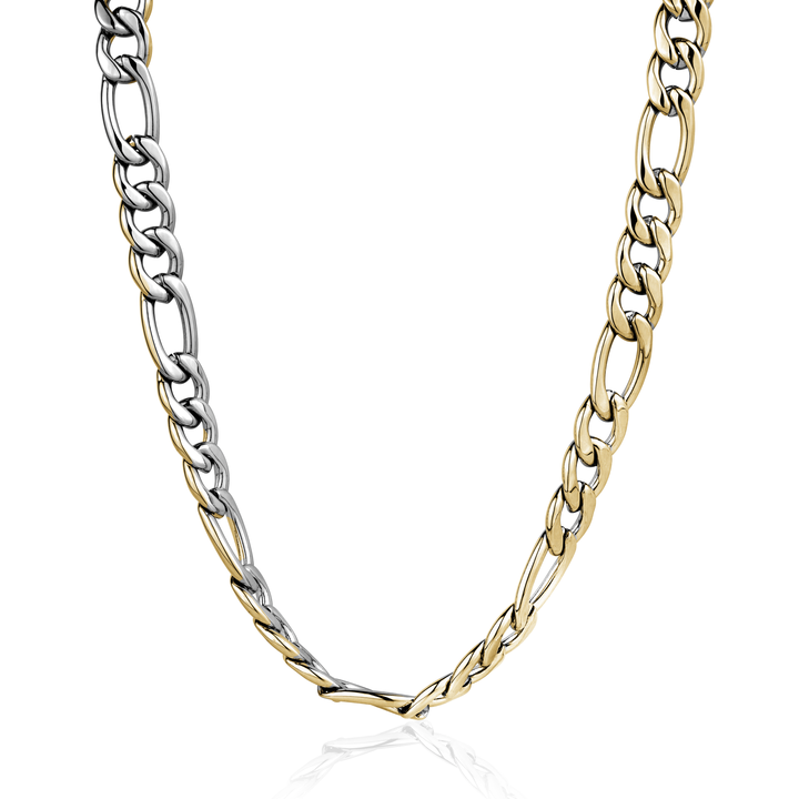 Chaine en stainless, figaro, 4.5mm - STTN24-24 - Italgem