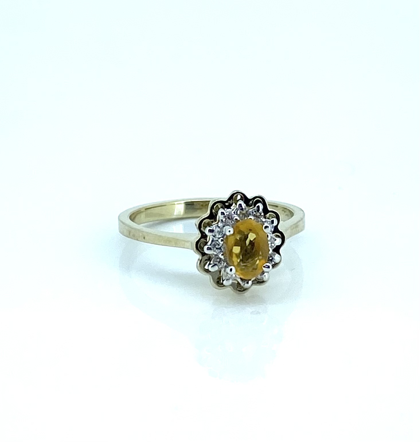 Bague pour femme en argent 925, zircons