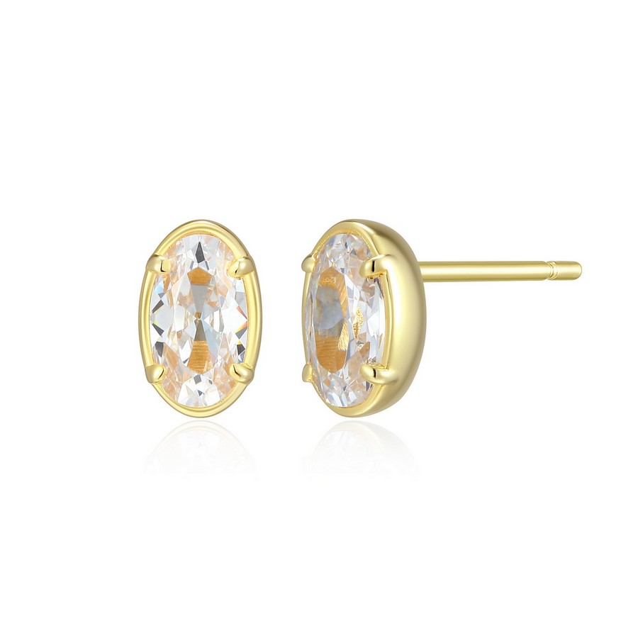 Boucles d'oreilles pour femme en argent 925, cubic zirconium - 32LCVY0058 - ELLE
