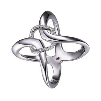 Bague argent 925 zircon