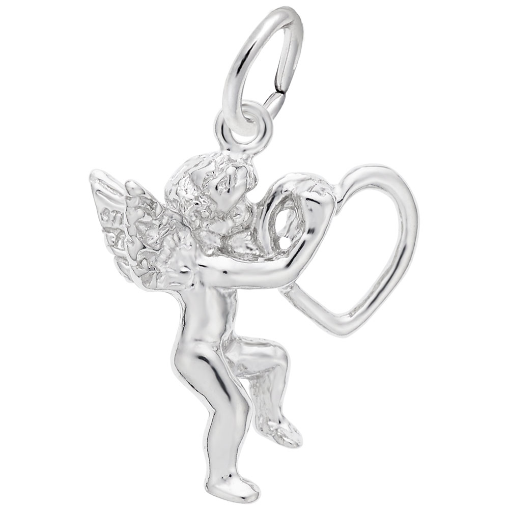 Pendentif en argent 925, ange