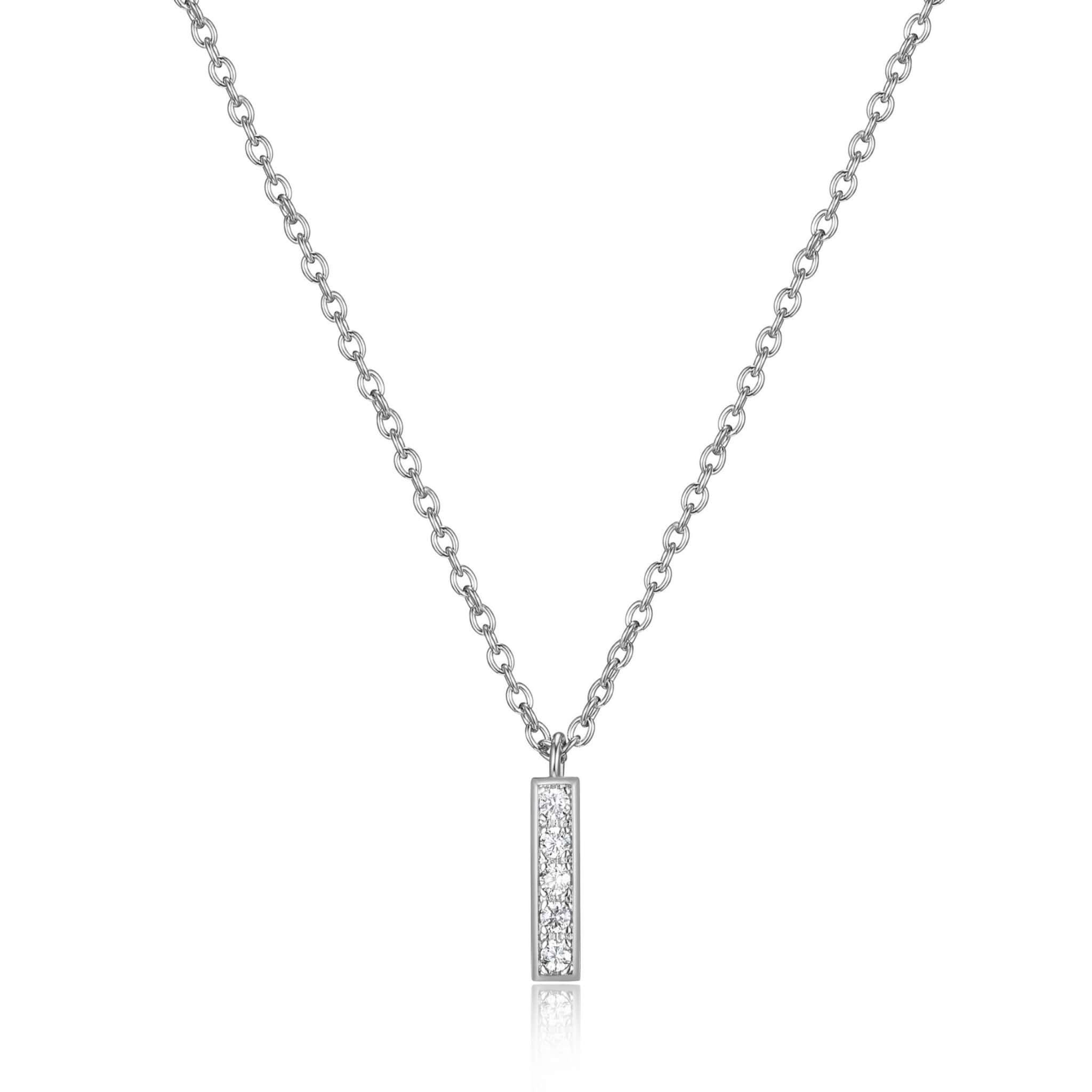Pendentif pour femme en argent 925, cubic zirconium