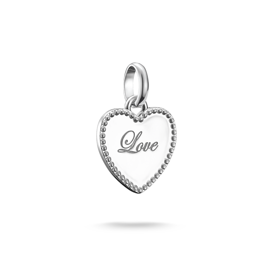 Breloque pour femme en argent 925, coeur, ''love'' - CC1269-001-21 - Thomas Sabo
