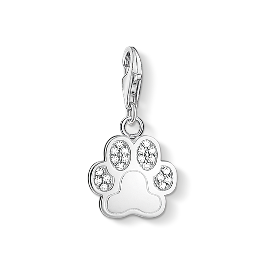 Breloque pour femme en argent 925, cubic zirconium, patte de chien - 1339-051-14 - Thomas Sabo