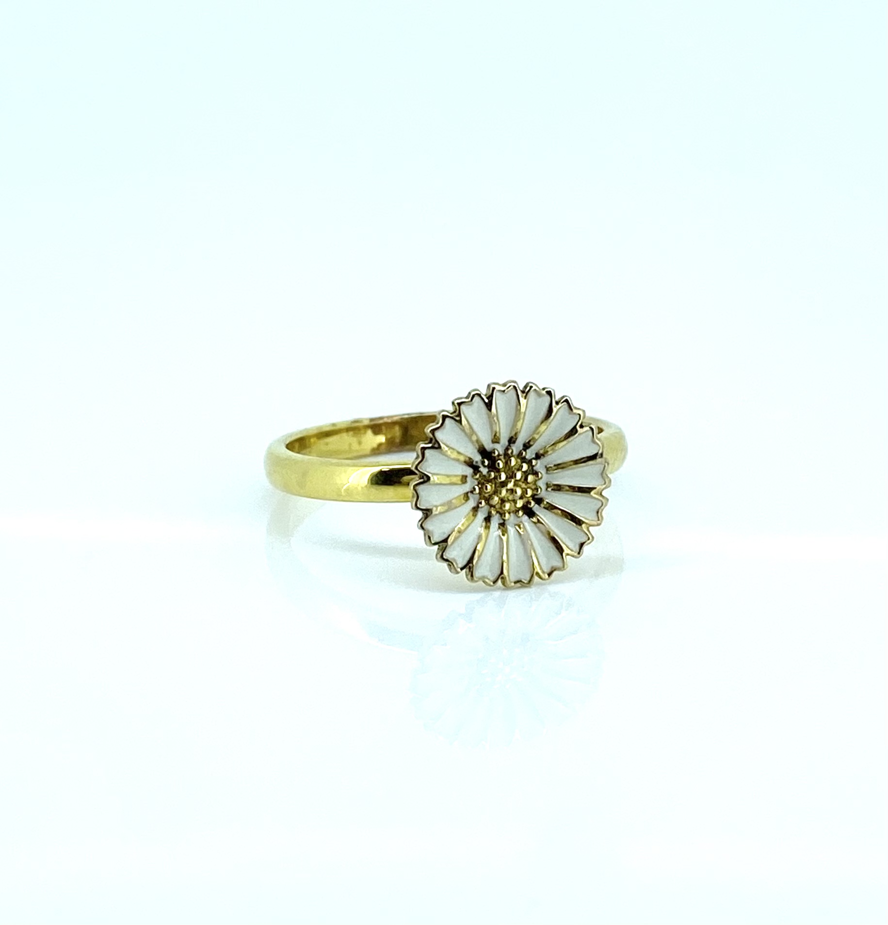 Bague pour femme en argent 925, fleur