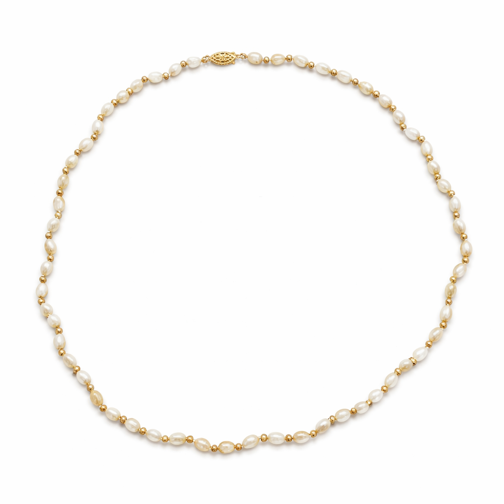 Collier de perles en argent 925 - CL500 - Divers
