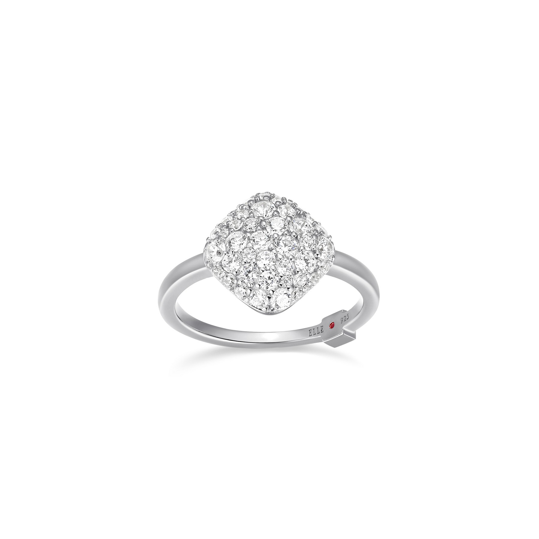 Bague pour femme en argent 925, cubic zirconium - R4LAFK000AC - ELLE