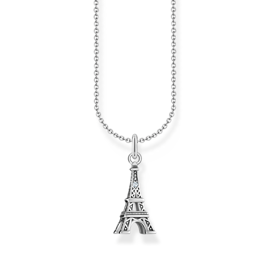 Pendentif pour femme en argent 925, tour eiffel - KE2236-643-14-L45V - Thomas Sabo