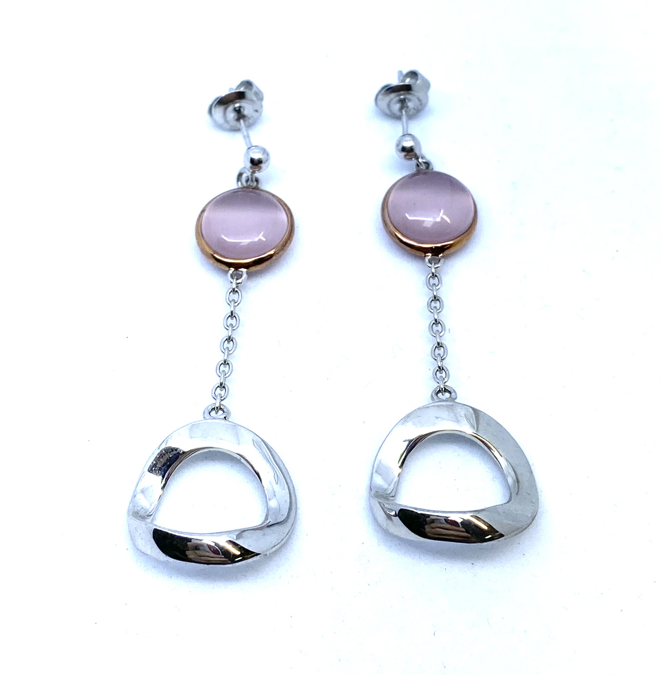 Boucles d'oreilles pour femme en argent 925