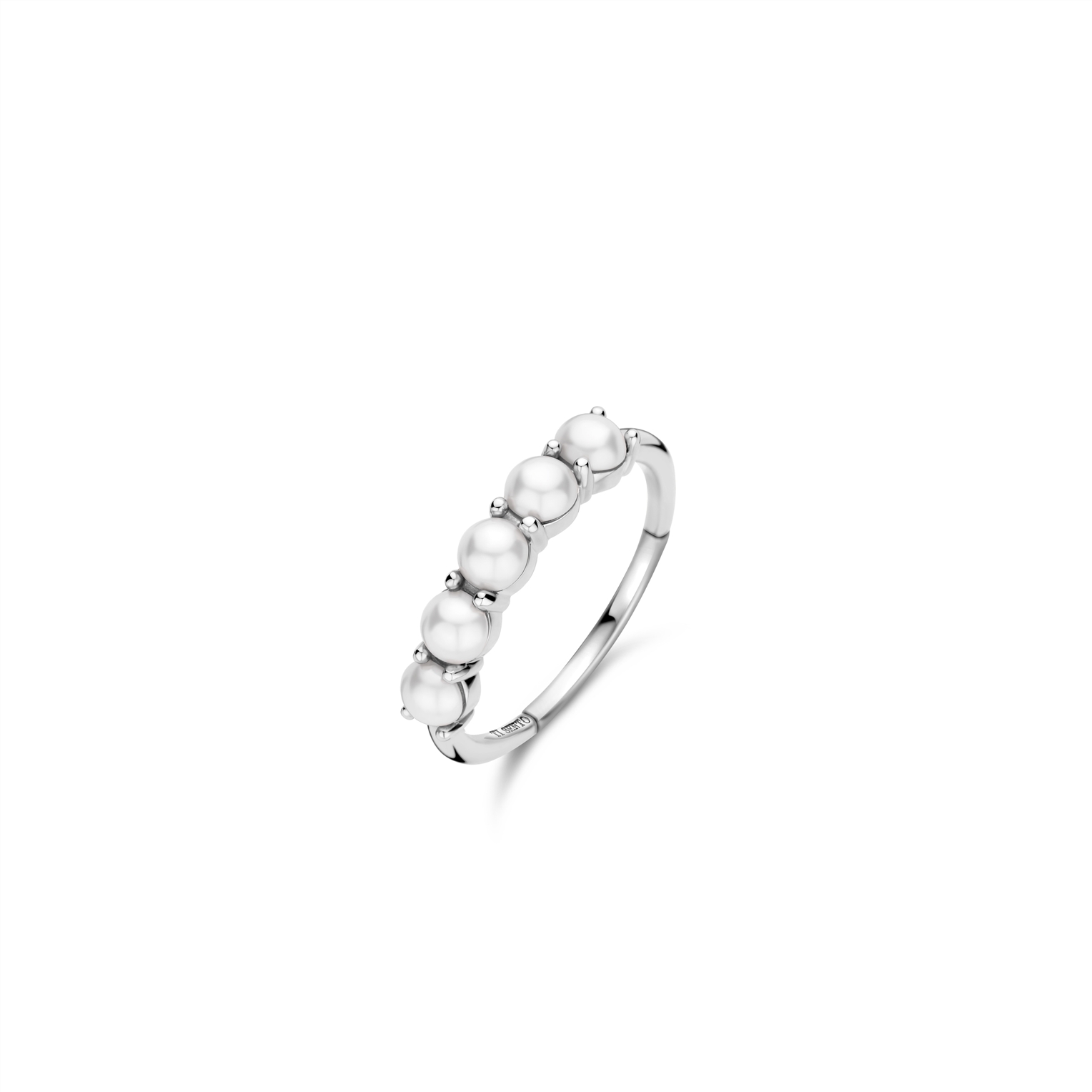 Bague pour femme en argent 925, perles - 12322PW/54 - Ti Sento Milano