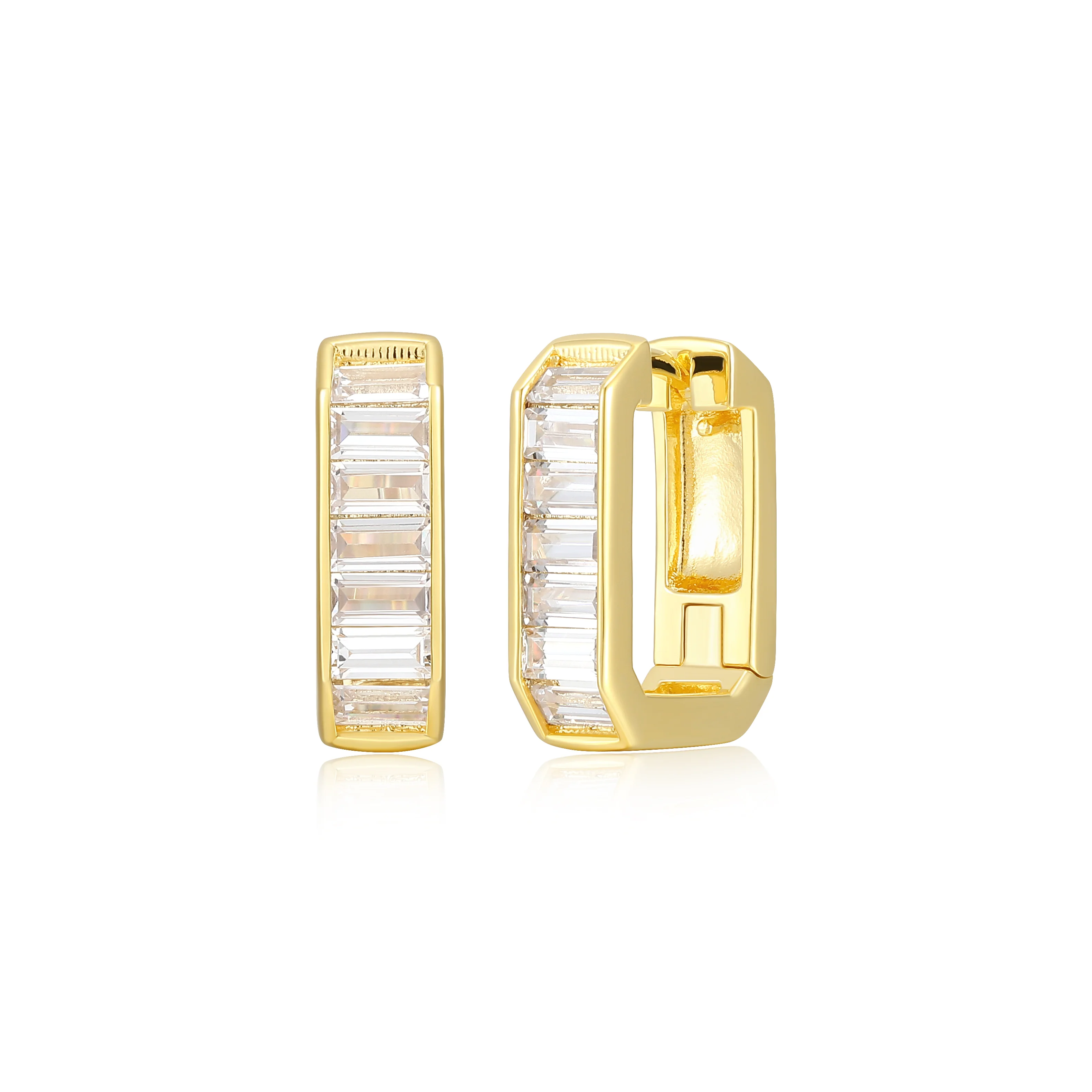 Boucles d'oreilles pour femme en argent 925, cubic zirconium - 32ATFA000N - Reign