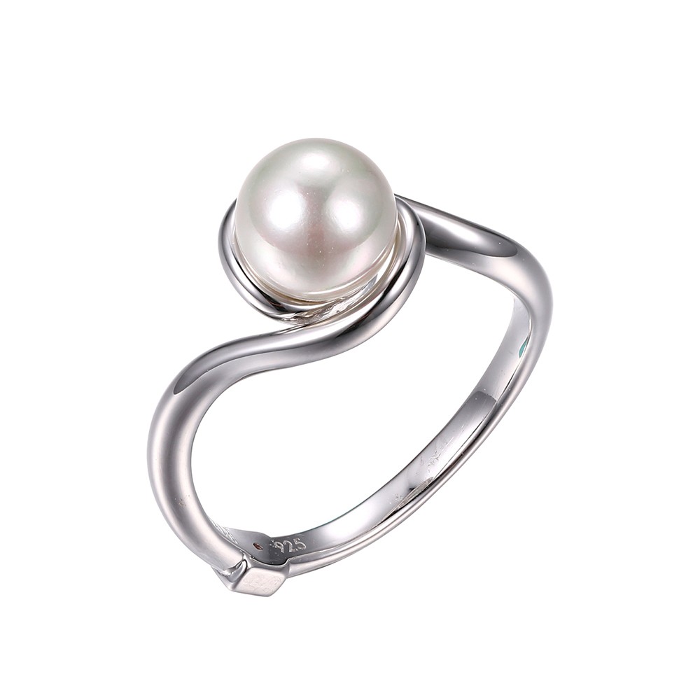 Bague argent 925, perle