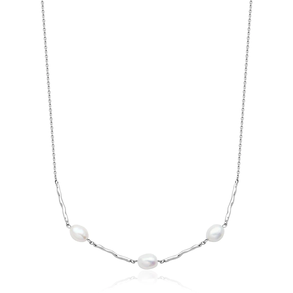 Collier pour femme en stainless, perles - T0XF360117 - Steelx