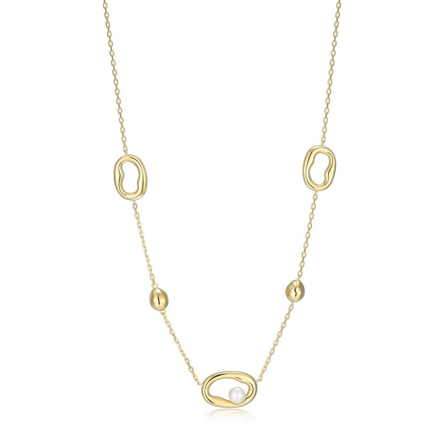 Collier pour femme en argent 925, perle - 30LC2D9746 - ELLE