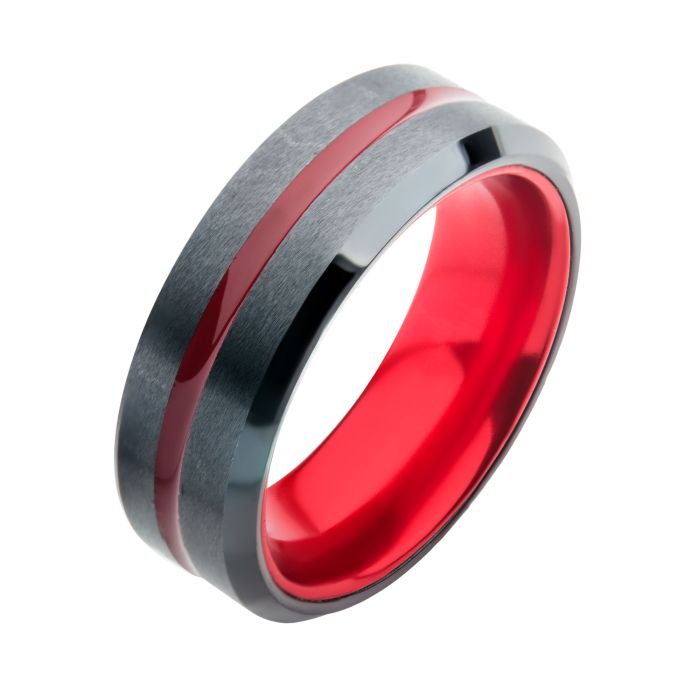 Bague pour homme en stainless - FR60010-10 - Inox