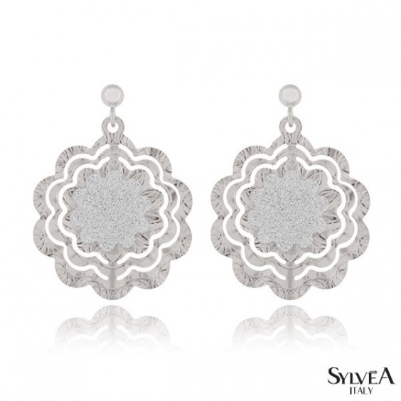 Boucles d'oreilles pour femme en argent 925