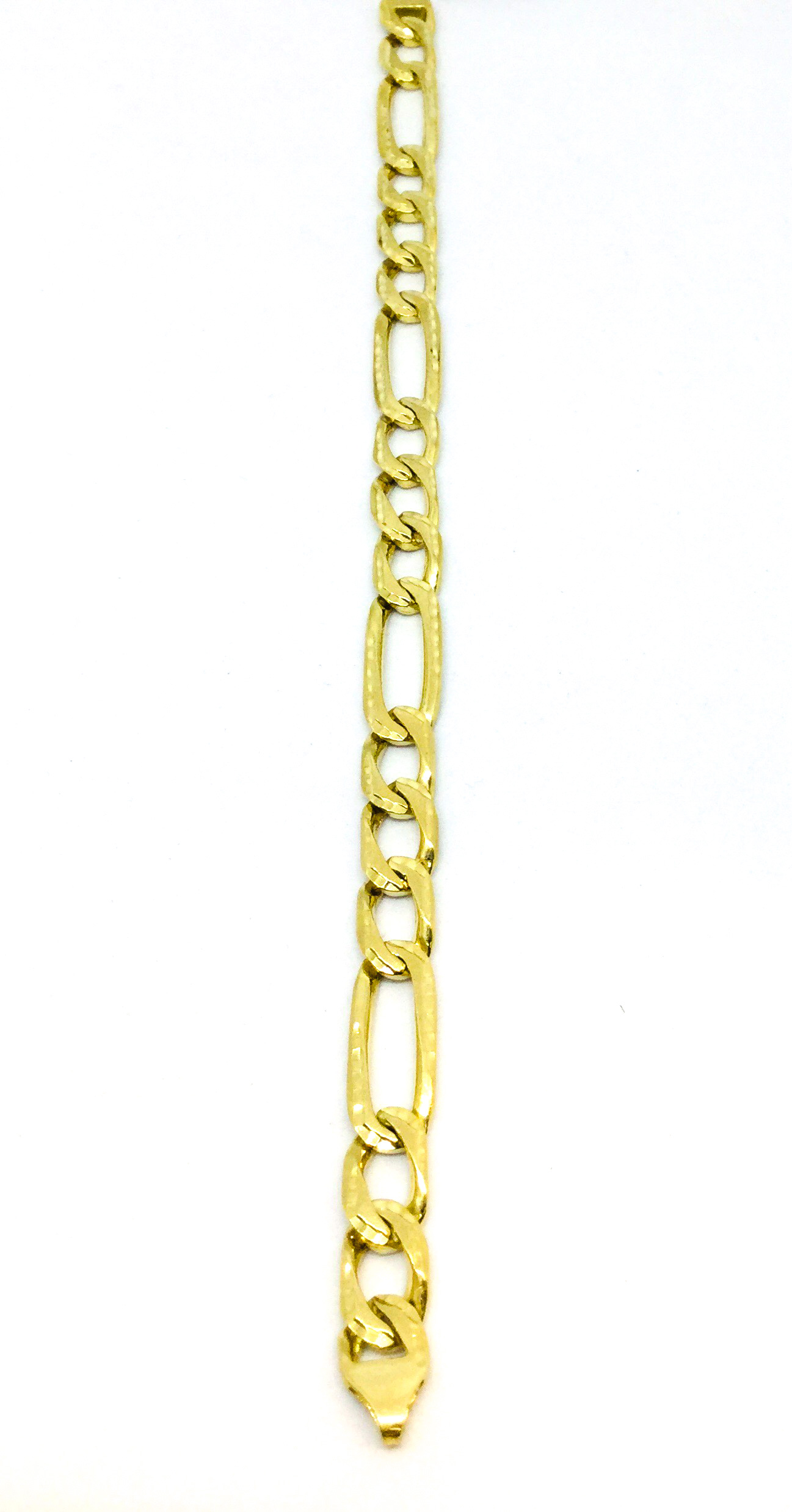 Bracelet pour homme en or 10k, figaro