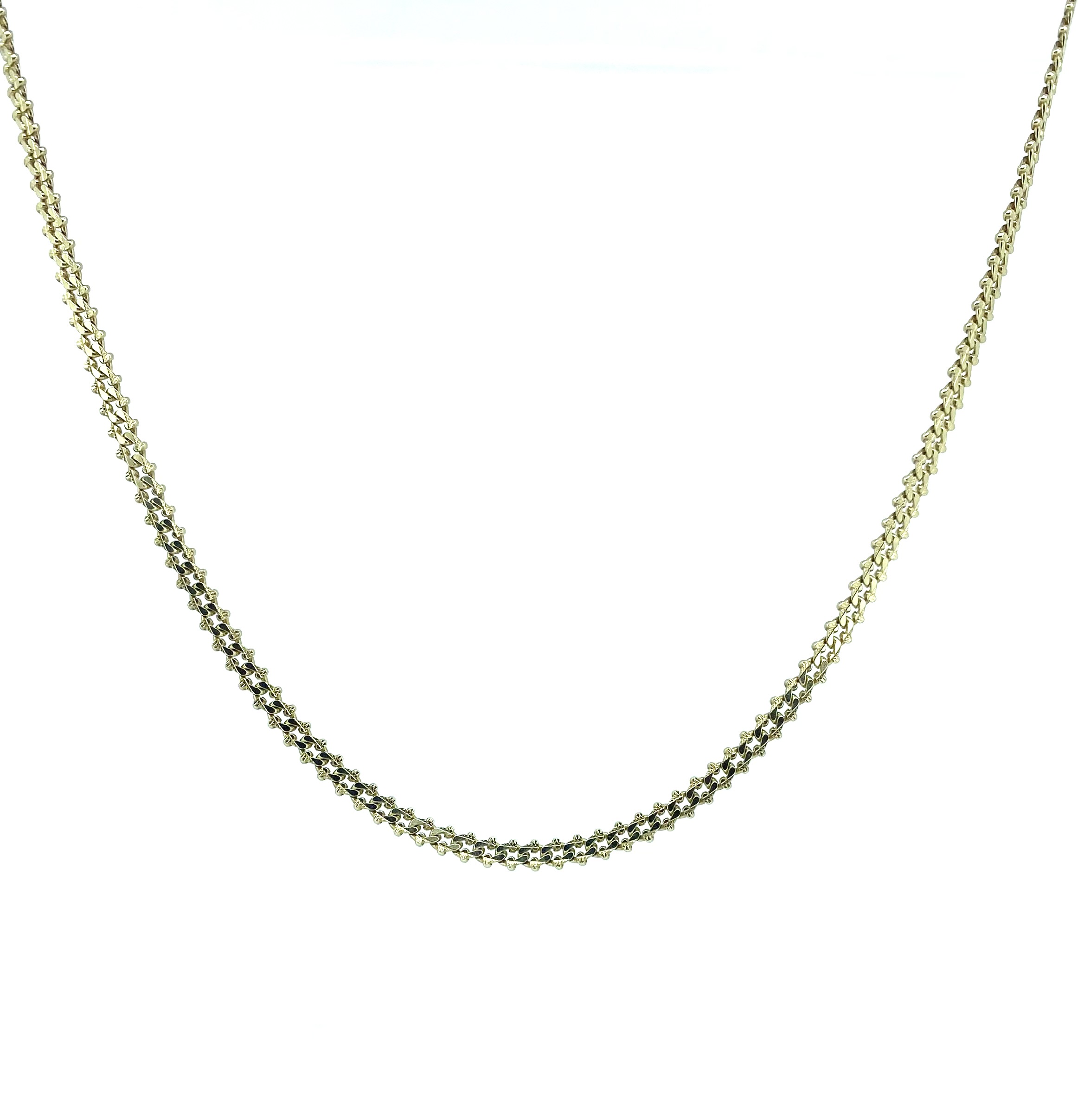 Chaine en or 10k, gourmette, diamond cut - CH0531 - Divers