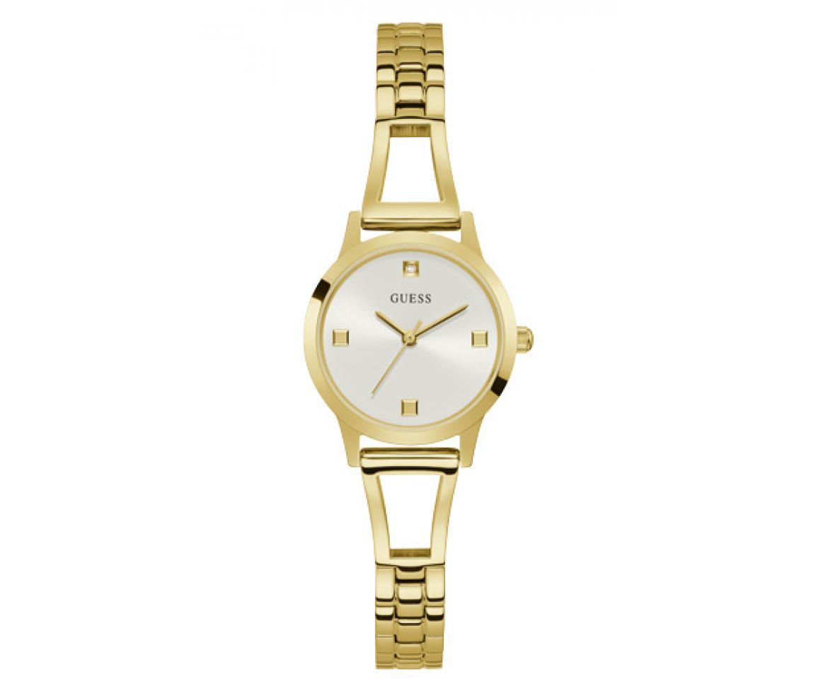 Montre pour femme en stainless, 1 diamant