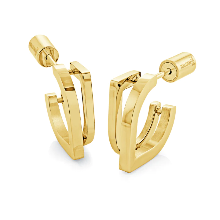 Boucles d'oreilles pour femme en stainless - SHEA96 - Italgem