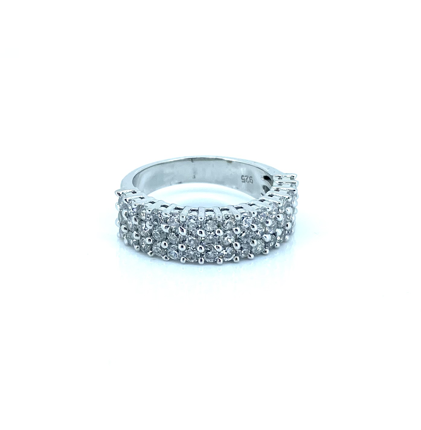 Bague pour femme en argent 925, cubic zirconium - ESR2535-8 - Ethan Stars