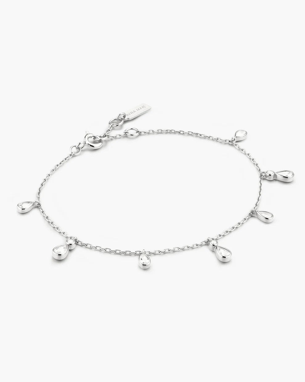 Bracelet pour femme en argent 925, cubic zirconium - B076-06H - Ania Haie