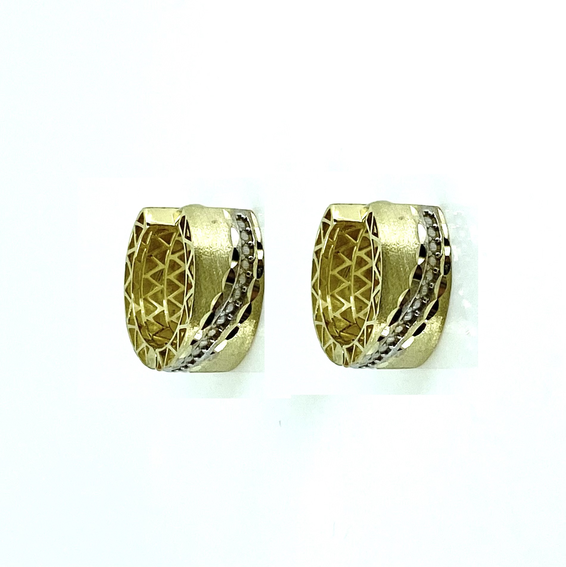 Boucles d'oreilles pour femme en or 10k