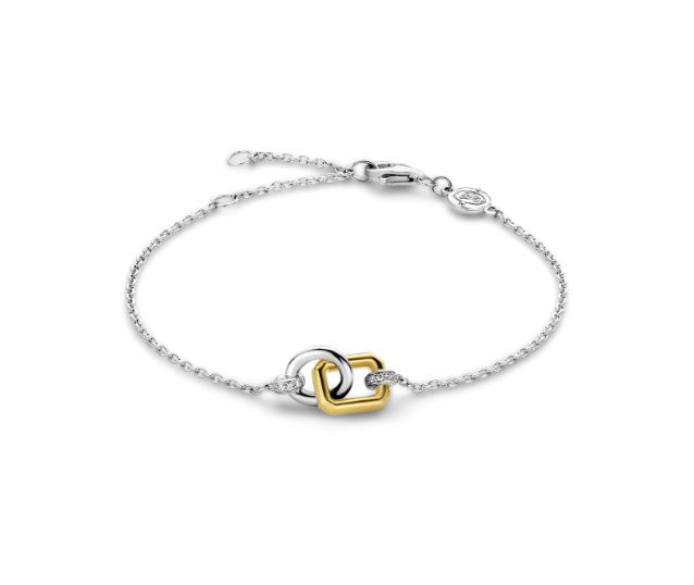 Bracelet pour femme en argent 925, cubic zirconium