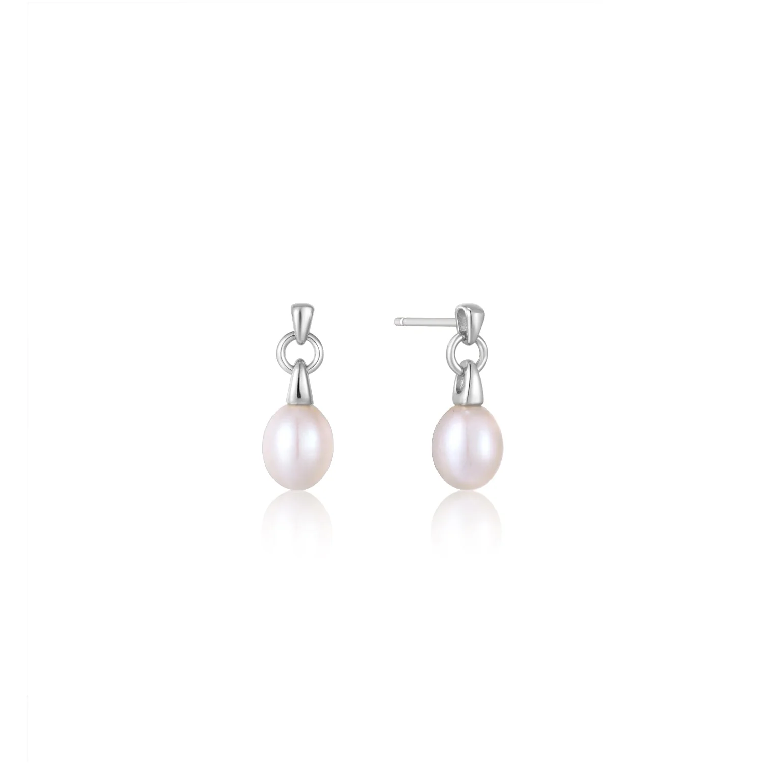 Boucles d'oreilles pour femme en argent 925, perles - E043-02H - Ania Haie