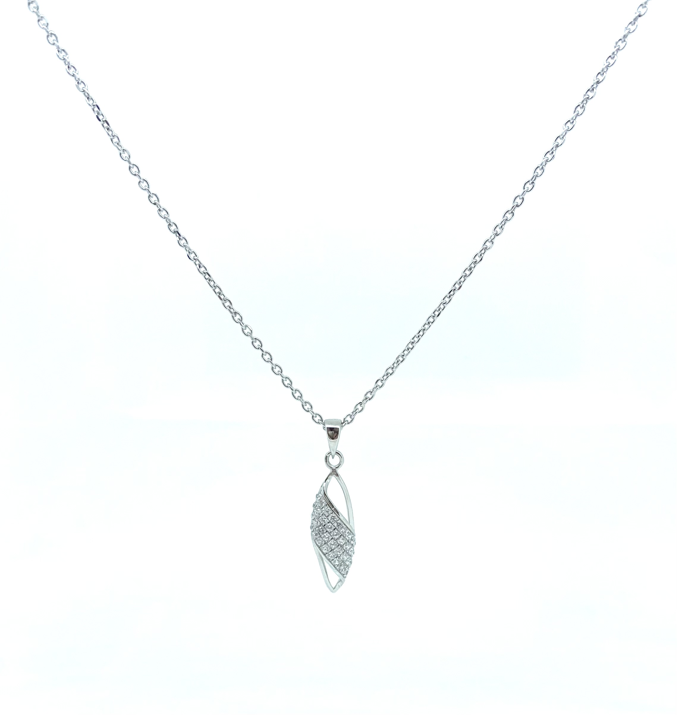 Pendentif pour femme en argent 925, cubic zirconium - PD414 - Divers