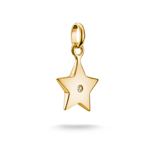 Breloque pour femme en argent 925, cubic zirconium, étoile - CC1238-414-14 - Thomas Sabo