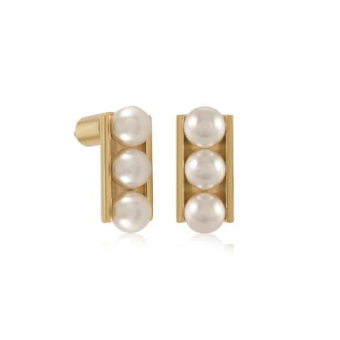 Boucles d'oreilles pour femme en stainless, perles - SEA361 - Italgem