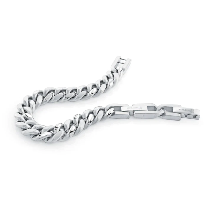 Bracelet pour homme en stainless, gourmette