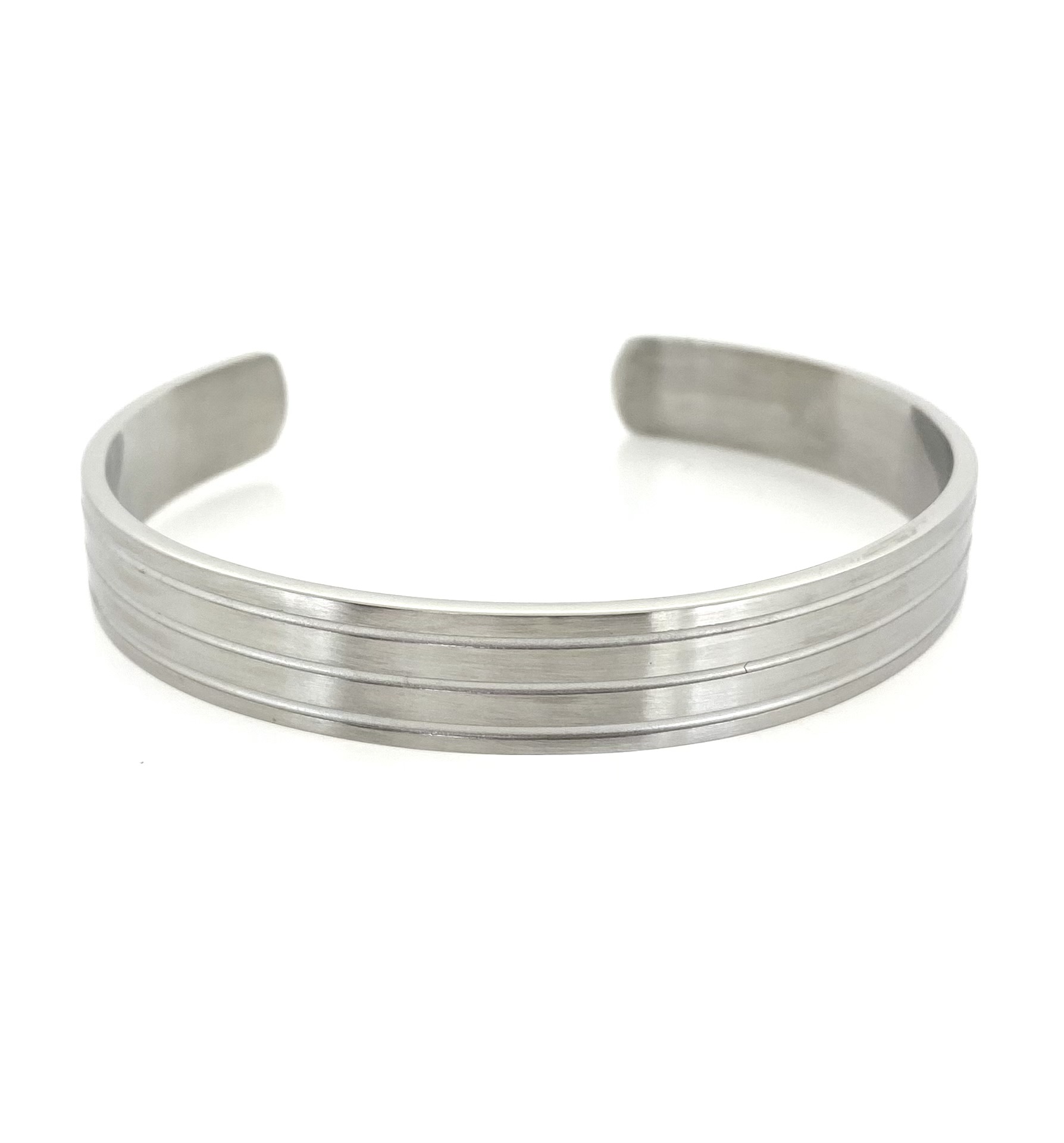 Bracelet rigide pour homme en stainless - BR501 - Divers
