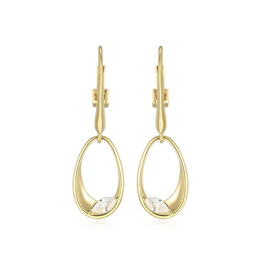 Boucles d'oreilles pour femme en argent 925, cubic zirconium - 32LCWC976G - ELLE