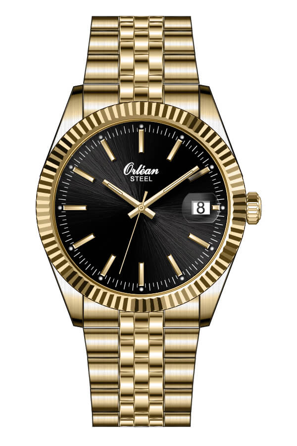 Montre pour homme en stainless, 3ATM - ME3464 - Orléan