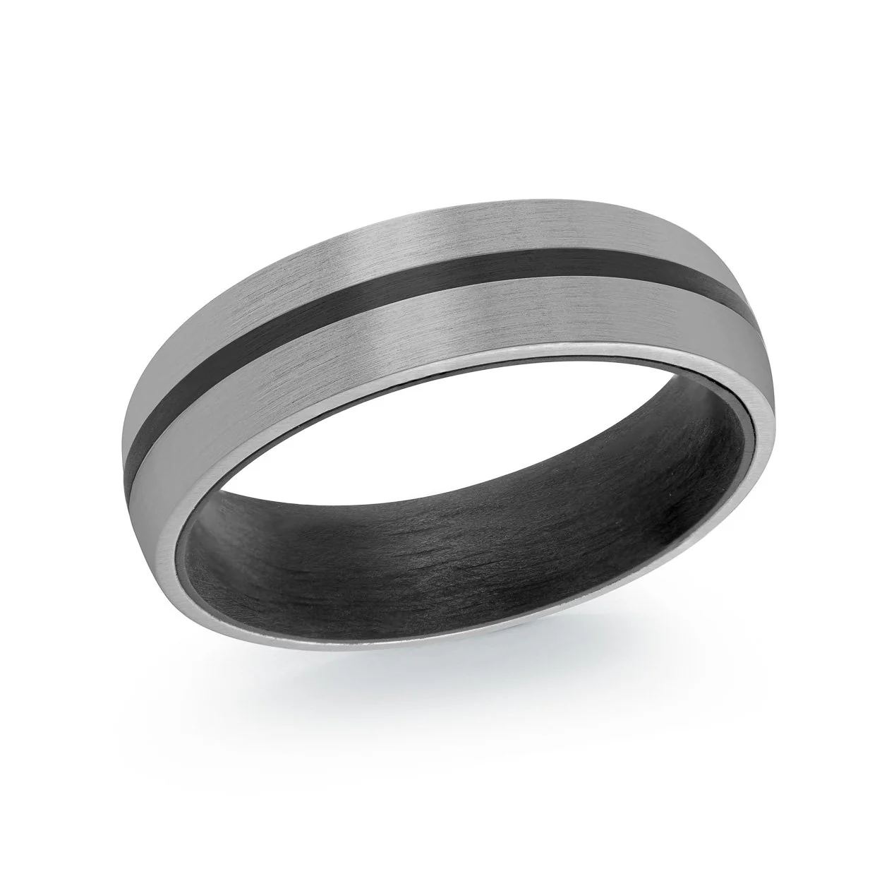 Bague pour homme en fibre de carbone - CF12-10 - Italgem