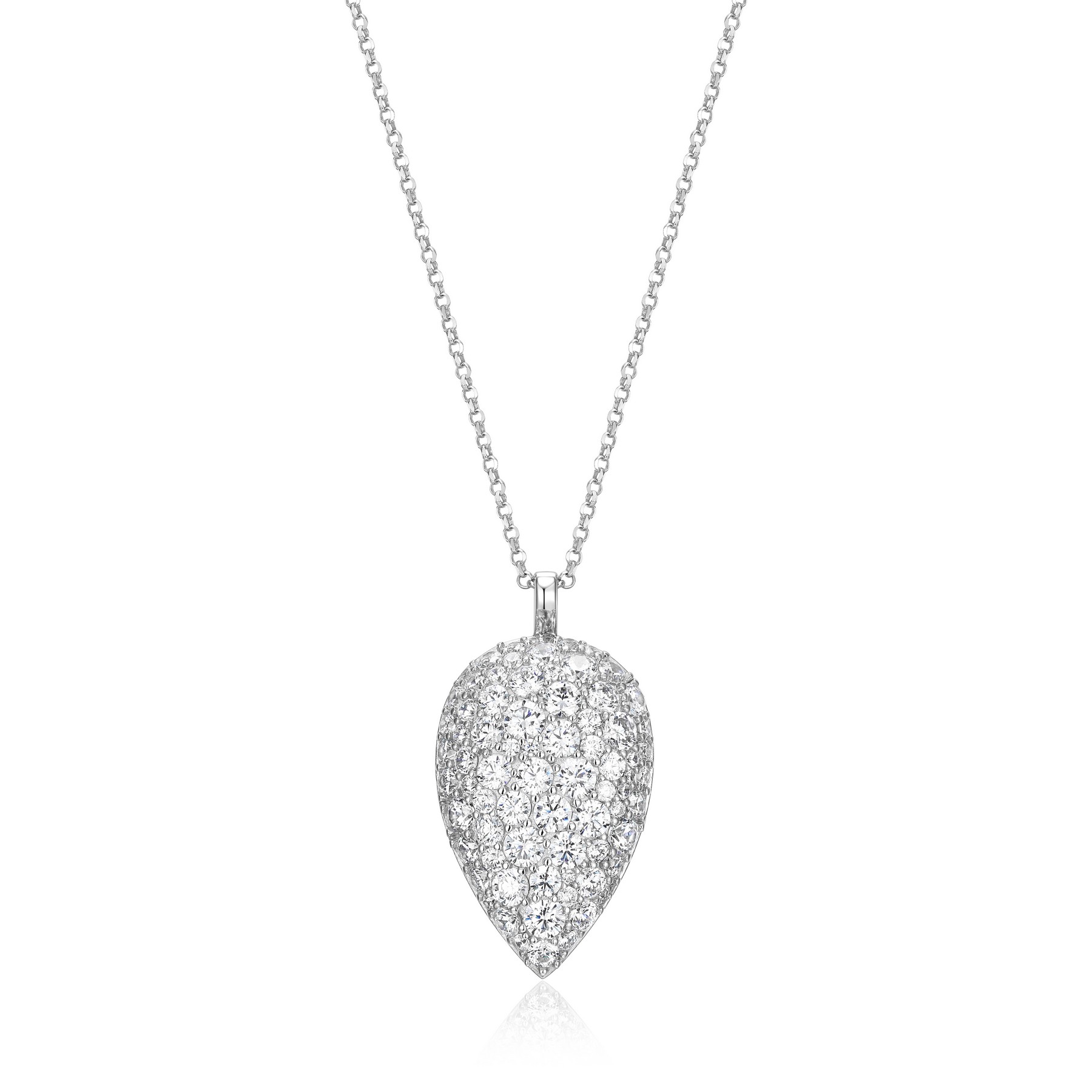 Pendentif pour femme en argent 925, goutte - R0LBSM0046 - ELLE