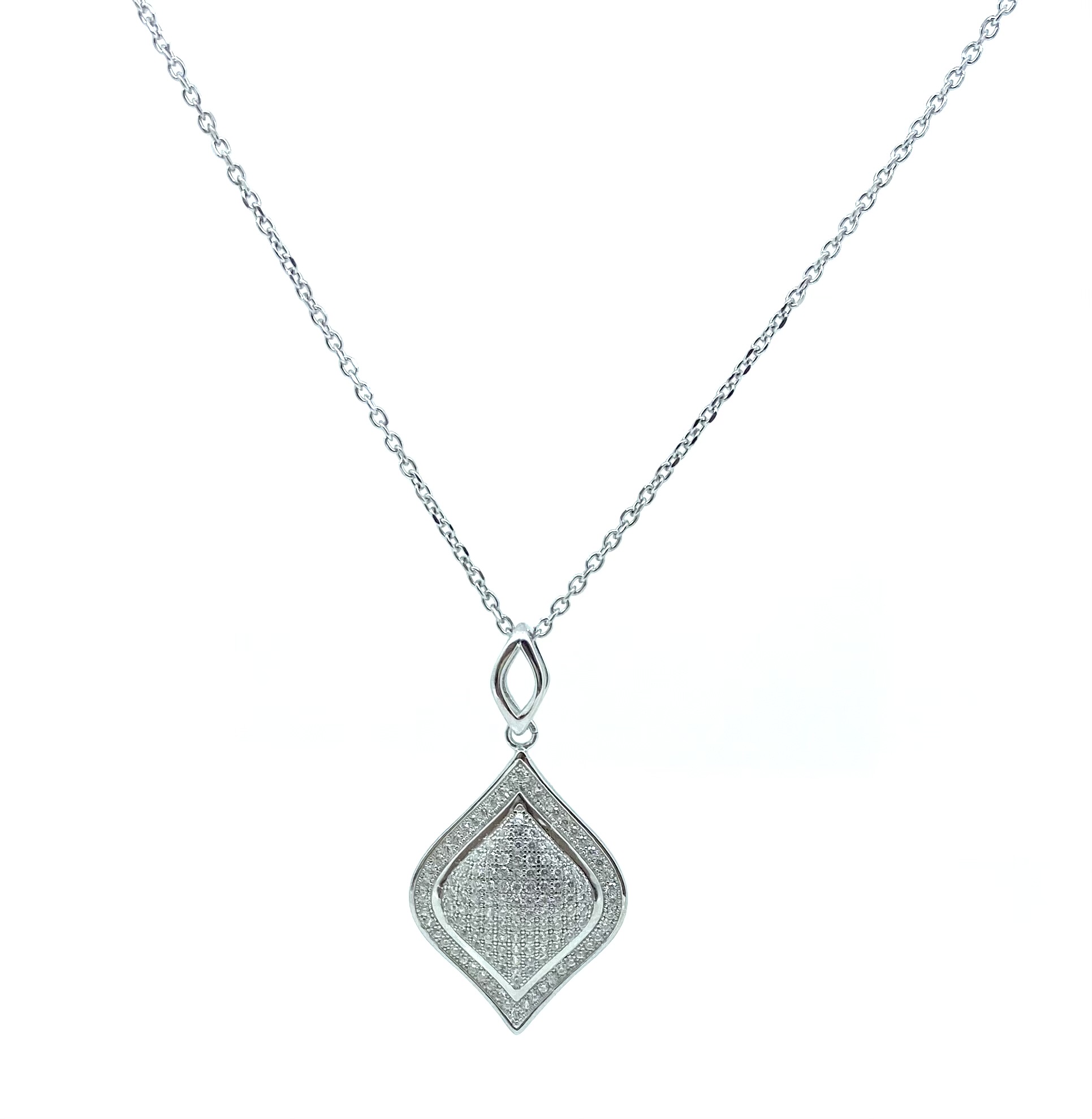 Pendentif pour femme en argent 925, cubic zirconium - PD418 - Divers